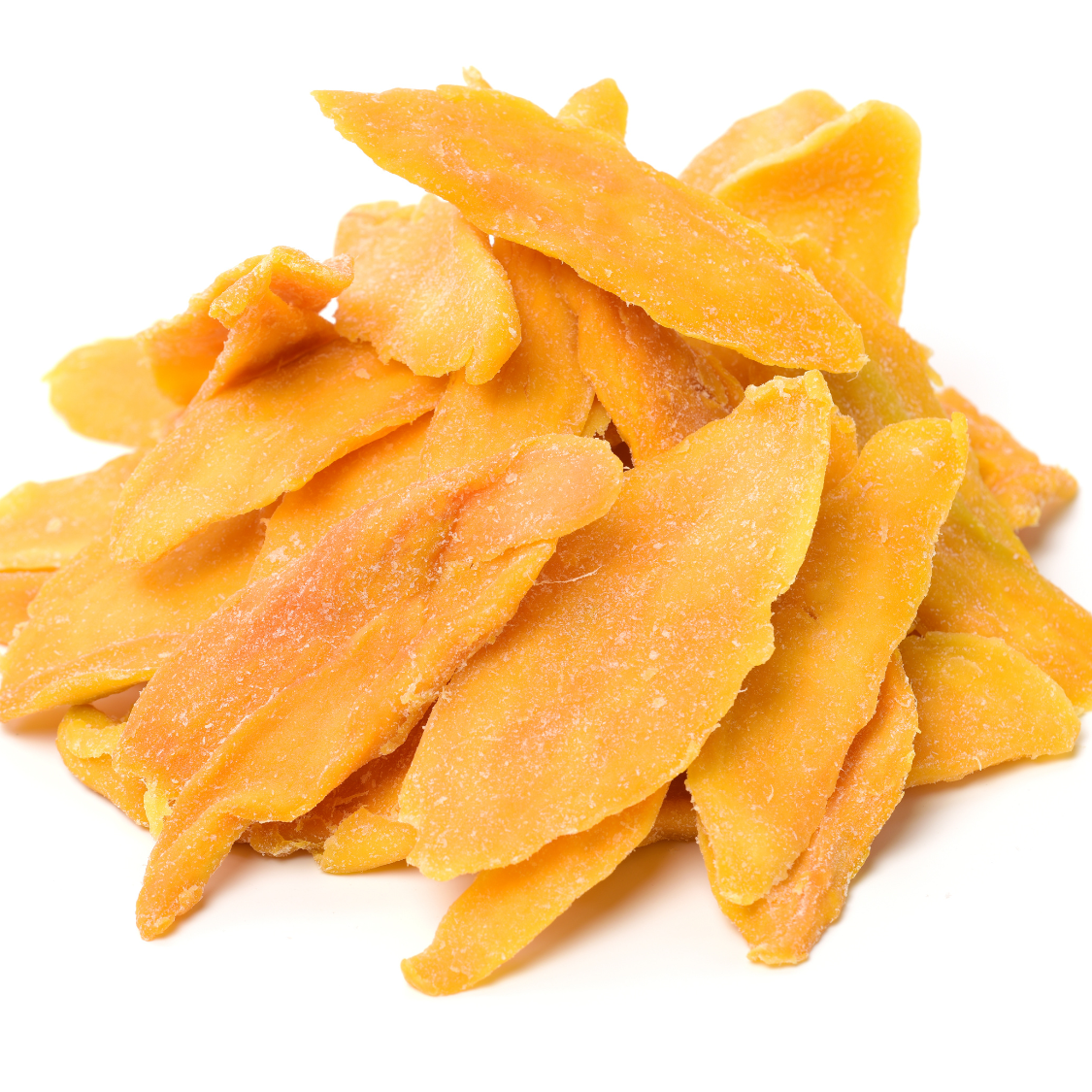 Dried Mango is a tropical delight that combines the natural sweetness of ripe mangoes with a chewy and concentrated texture. Its golden hue and rich taste make Dried Mango a delicious and convenient snack, perfect for satisfying sweet cravings with a burst of tropical goodness. #CKT Foods #Dried Mango #Oil-Free Crispy Fruits